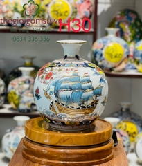 Bình hút Tài Lộc Nhị Cảnh 