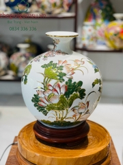 Bình Hút Tài Lộc nền trắng  