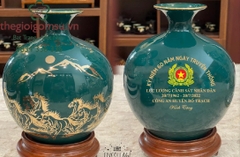 Bình hút Tài Lộc Mã Đáo Thành Công In logo ngày truyền thống Cảnh Sát Nhân Dân