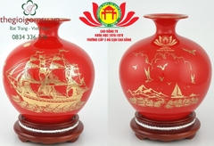Bình hút Tài Lộc in logo kỷ niệm trường họa  tiết 