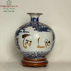Bình Hút Tài Lộc chữ 
