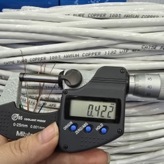 Dây mạng Cat5e Nasun COPPER 1122, Lõi đồng nguyên chất
