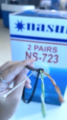 Dây mạng 4 lõi VỎ PVC MỀM ĐẶC Cat5e NASUN NS-723