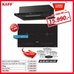 Combo 16: Bếp từ KAFF KF-890Plus Và Máy hút mùi KAFF KF-TH1700B