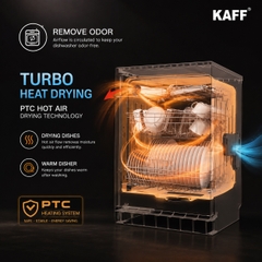 Máy rửa chén KAFF KF-DW8805 Smart AI (New 2026) Công nghệ AI Wash