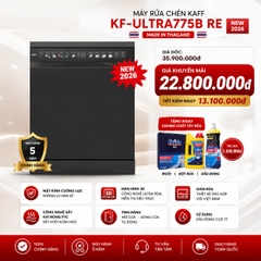 Máy rửa chén KAFF KF-ULTRA775B RE (2026) - Made in Thailand
