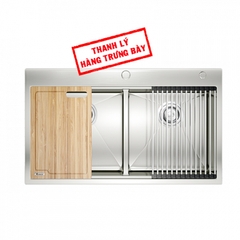 HCM - Thanh lý chậu rửa Konox KN-8850TD hàng trưng bày