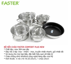 Bộ nồi Faster Comfort Plus New