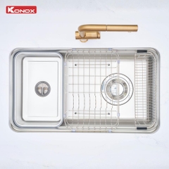 Chậu rửa Konox Tari Smart 8047PP (hạt Smart chống xước)