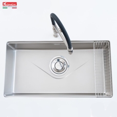 Chậu rửa Konox Tari 8748SR (Bề mặt hạt chống xước siêu mịn)
