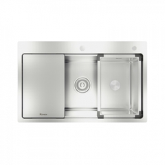 Chậu rửa Konox KN8151TS Dekor (Bề mặt hạt chống xước)