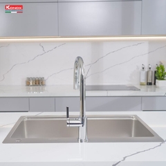 Chậu rửa Konox KN8151TS Dekor (Bề mặt hạt chống xước)