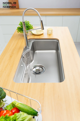 Chậu rửa Nobinox ROSA NN995D (8850 bề mặt vân siêu mịn)