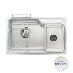 Chậu rửa Konox Tari Smart 8050 (hạt Smart chống xước)
