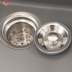 Chậu rửa Konox Naros 760S - Grey (Chậu đá Granite)