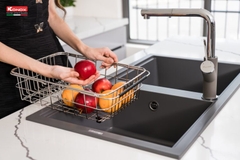 Chậu rửa Konox Phoenix Smart 860 Grey (Chậu đá Granite)