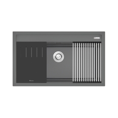 Chậu rửa Konox Terra 860S Grey (Chậu đá Granite)