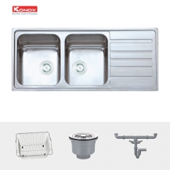 Chậu rửa Konox Artusi KS11650 1D - Bàn phải