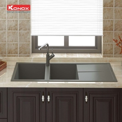 Chậu rửa Konox Livello Smart 1160 - Grey (Chậu đá Granite)