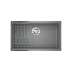 Chậu rửa Konox Naros 760S - Grey (Chậu đá Granite)