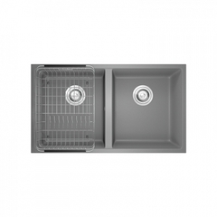 Chậu rửa Konox Veloci 760D - Grey (Chậu đá Granite)