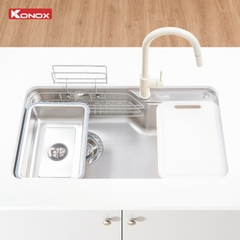 Chậu rửa Konox Tari Smart 9050PP (hạt Smart chống xước)