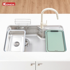 Chậu rửa Konox Tari Smart 9050PP (hạt Smart chống xước)