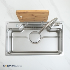 Chậu rửa Kluger KF8248FS Plus (Tặng vòi rửa Kluger)