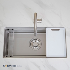 Chậu rửa Kluger KG8644FS Plus (Tặng vòi rửa Kluger)