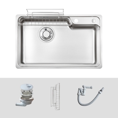 Chậu rửa Kluger KH8050FS Basic (Tặng vòi rửa Kluger)