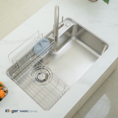 Chậu rửa Kluger KH8050ST Plus (bề mặt Satin) (Tặng vòi rửa Kluger)