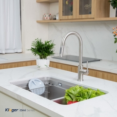 Chậu rửa Kluger KO7847FS Plus (Tặng vòi rửa Kluger)