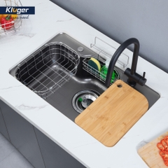 Chậu rửa Kluger KT8050FB Plus (Tặng vòi rửa Kluger)