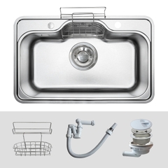 Chậu rửa Kluger KT8050FS Basic (Tặng vòi rửa Kluger)