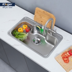 Chậu rửa Kluger KT8050FS Plus (Tặng vòi rửa Kluger)