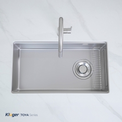 Chậu rửa Kluger KY8045SL Basic (Tặng vòi rửa Kluger)