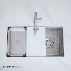 Chậu rửa Kluger KY8045SL Plus (Tặng vòi rửa Kluger)