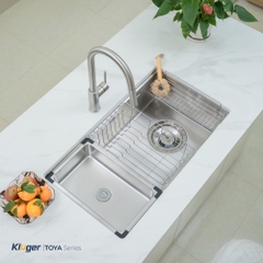 Chậu rửa Kluger KY8045ST Plus (Bề mặt Satin) (Tặng vòi rửa Kluger)