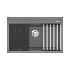 Chậu rửa Konox Terra 790S Grey (Chậu đá Granite)