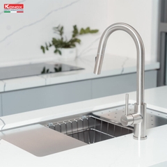 Chậu rửa Konox KN8644SU Dekor (Bề mặt hạt chống xước)