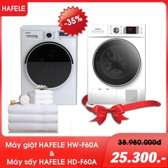 Combo máy giặt sấy HAFELE