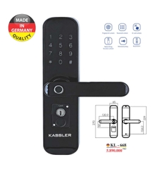 KHÓA VÂN TAY KASSLER KL-668 - MỞ KHÓA BẰNG APP ĐIỆN THOẠI