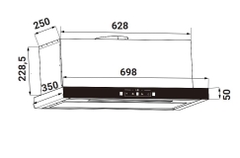 Máy hút mùi KAFF KF-TH1700S