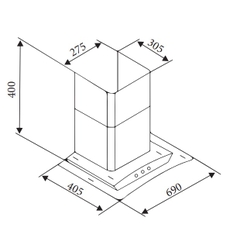 Máy hút mùi LATINO LT-S300Lux