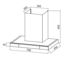 Máy hút mùi LATINO LT-T35A