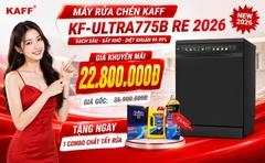 Máy rửa chén KAFF KF-ULTRA775B RE (2026) - Made in Thailand