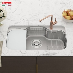 Chậu rửa Konox Tari 9051SR (Bề mặt hạt chống xước siêu mịn)