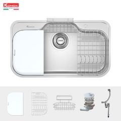 Chậu rửa Konox Tari 9051SR (Bề mặt hạt chống xước siêu mịn)