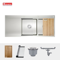 Chậu rửa Konox KN11650TD - Bàn trái