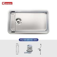 Chậu rửa Konox Tari Smart 8047PP-L (hạt Smart chống xước)